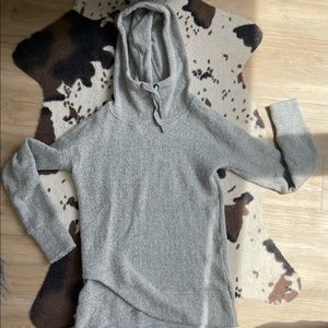 Mondetta Gray Knit hooded pullover.